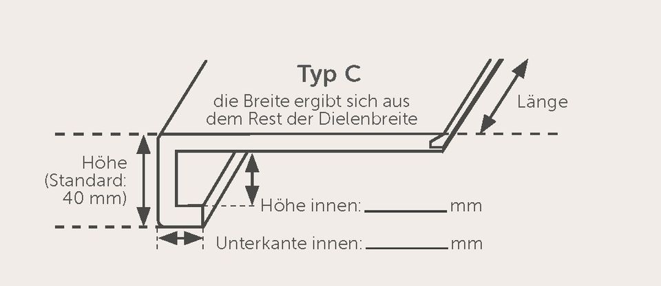 Aktion - Setzstufe weiß 2mm - für Treppenkanten  - Landhausdiele - Eiche - Struktur - modern - Handwerk - aus Europa - gerade gewendelt - Kanten - Verkleidung Setzstufe Nutzschicht Streifen - günstig in Mainz