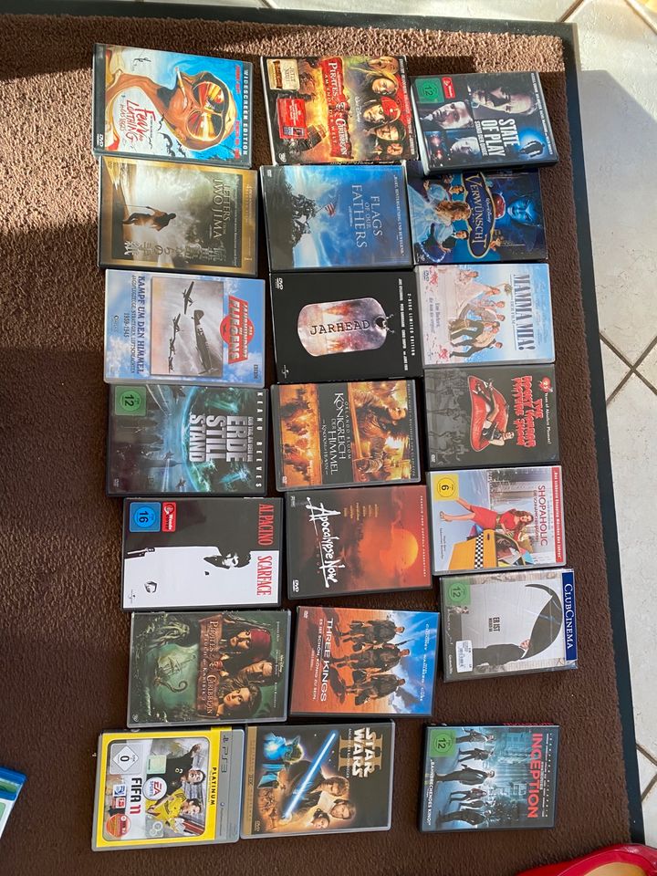 DVD Paket Sammlung in Kleinaitingen