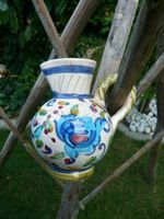 SHABBY CHIC ~ Alte Henkel-Vase ~ Made in Italy ~ Blumen Hessen - Schaafheim Vorschau