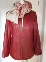 MAZE Damen Lederjacke Blouson Gr. 42 XL rot Top Rheinland-Pfalz - Gau-Bischofsheim Vorschau