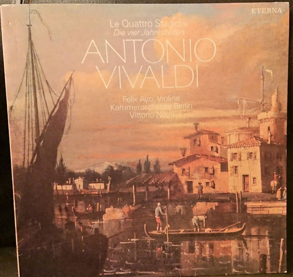 LP - Antonio Vivaldi - 4 Jahreszeiten in Markranstädt