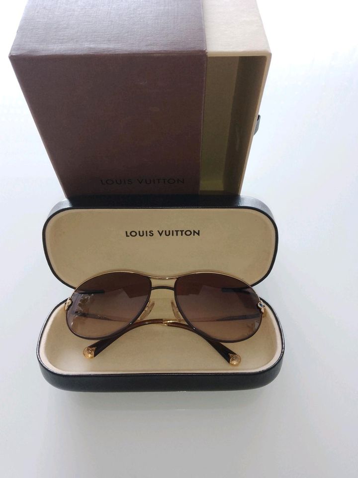 ⭐ LOUIS VUITTON  LV ⭐ NEUWERT.  Sonnenbrille Pilotenbrille Damen in Mannheim