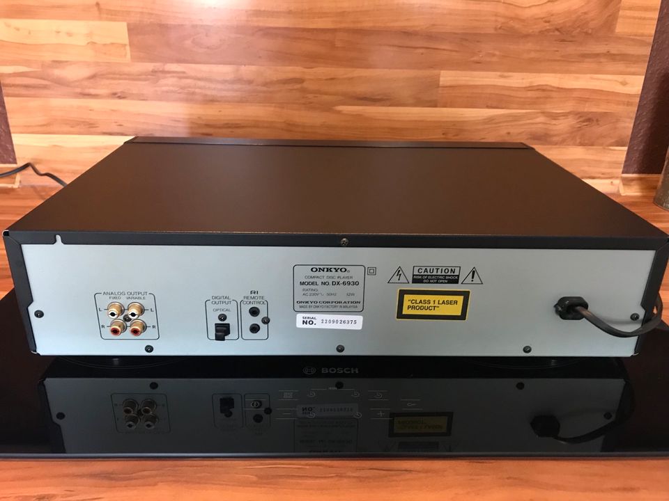 CD-Player Onkyo DX-6930 in top Zustand mit FB und Anleitung in Hüttenberg