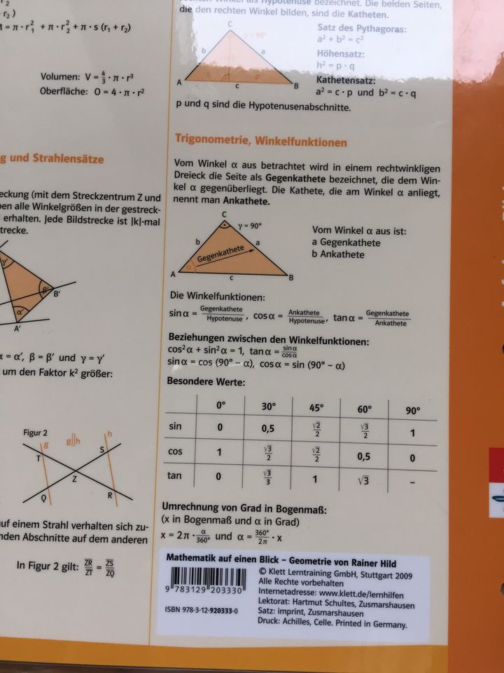 Mathematik,Lambacher,BW,Abitur,Geometrie,2,VERA,Englisch in Stuttgart