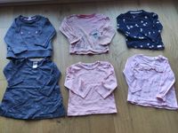 6x Langarmshirt Größe 68 Hessen - Mücke Vorschau