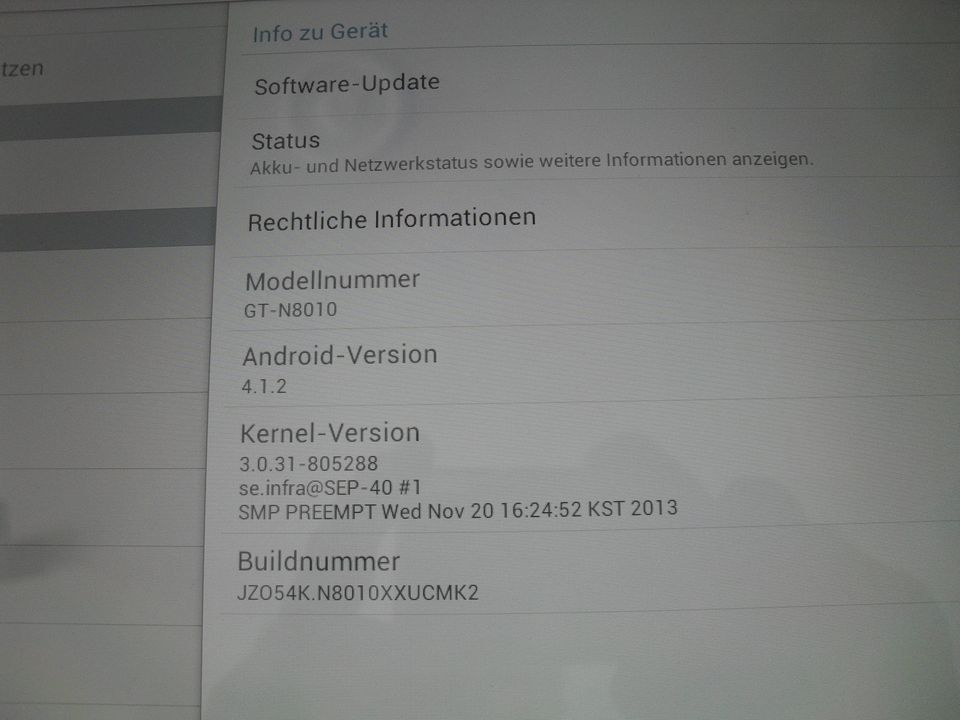 Galaxy Note 10.1, 16GB in Vaterstetten