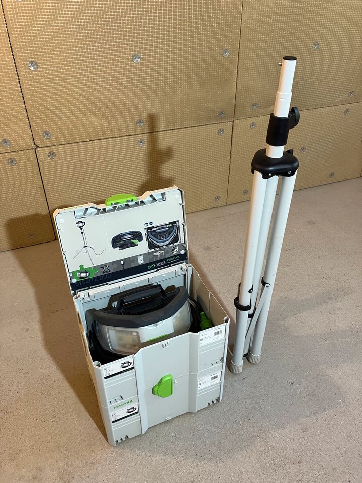 Baustrahler LED mieten | Festool SYSLITE DUO + Stativ in Bad Zwischenahn