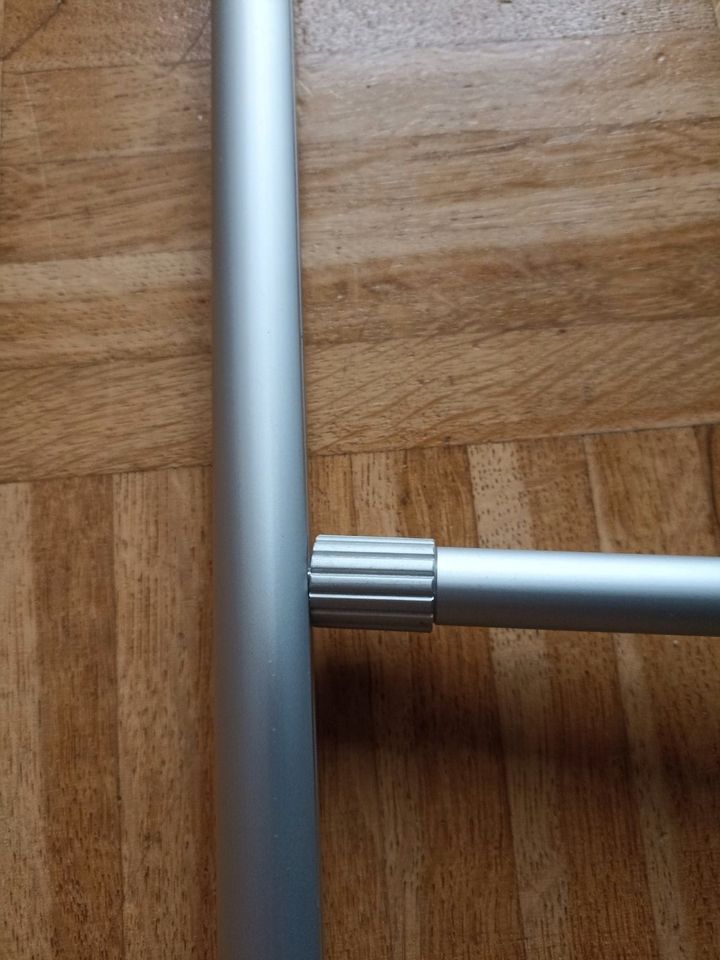 2x Ikea Gardinenstange inkl Halterung Alu max 0-280cm in Norderstedt