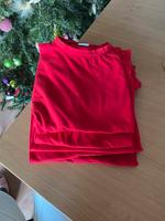 4+1 rote T-Shirts reine Baumwolle Fasching Basic Bayern - Remlingen Vorschau