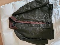 Übergangsjacke Gewachste Jacke mit Cordkragen braun dunkles Khaki Friedrichshain-Kreuzberg - Friedrichshain Vorschau