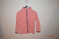 Mädchen Fleecejacke Jacke rosa orange lachs Größe 104 Sachsen - Reinsdorf Vorschau