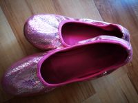 Schuhe Mädchen Gr. 34 ballerinas Sommerschuhe rosa gold Brandenburg - Hennigsdorf Vorschau