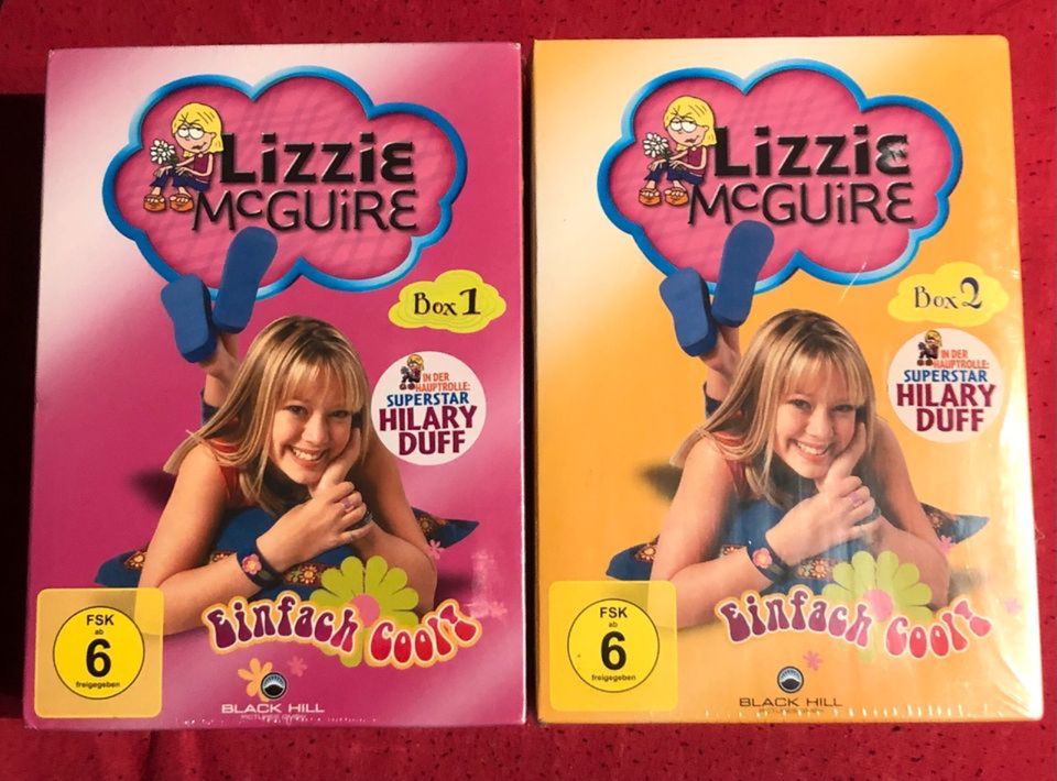 Lizzie Mcguire 1-8 Neu Box 1 und 2 DVD in Metzingen