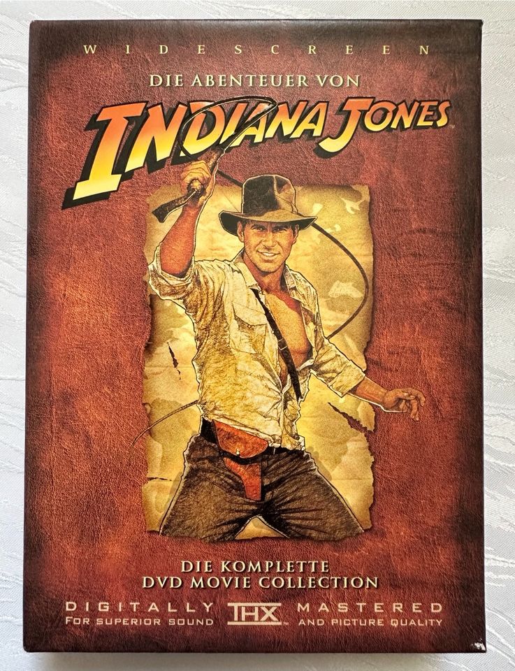 Indiana Jones komplette Movie Collection 3 Filme DVD Set in Saarbrücken