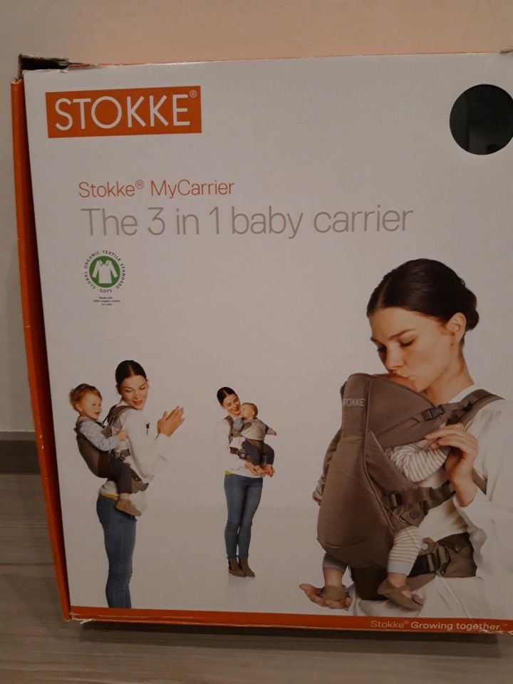 Stokke My Carrier 3 in 1 Babytrage, Rückentrage in Dittelbrunn