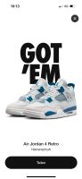 Nike Jordan 4 Military Blue EU45 neu Nordrhein-Westfalen - Dorsten Vorschau