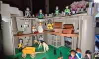 Ritterburg und Playmobilfiguren Hessen - Raunheim Vorschau