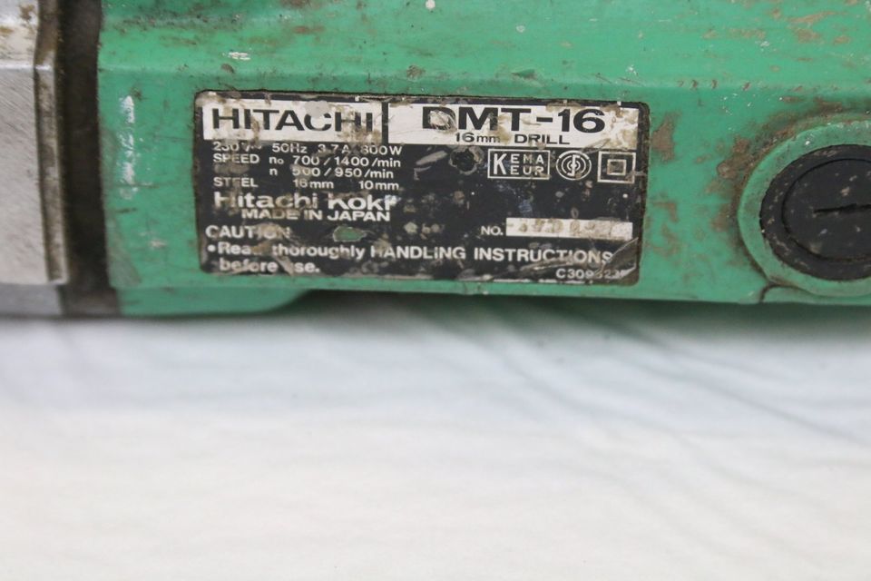 Hitachi DMT-16 Bohrmaschine Schnellbohrmaschine DMT16 in Lengdorf