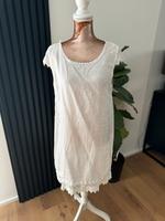 Leinen Kleid weiß Sommer Strand s-m 36 Bayern - Bad Füssing Vorschau