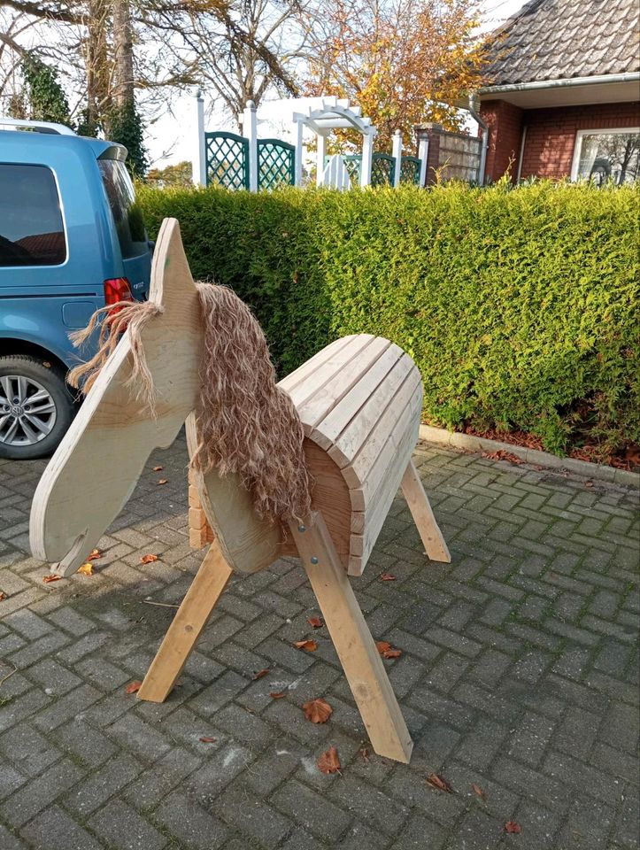 Holzpferd selbst gebaut in Ovelgönne