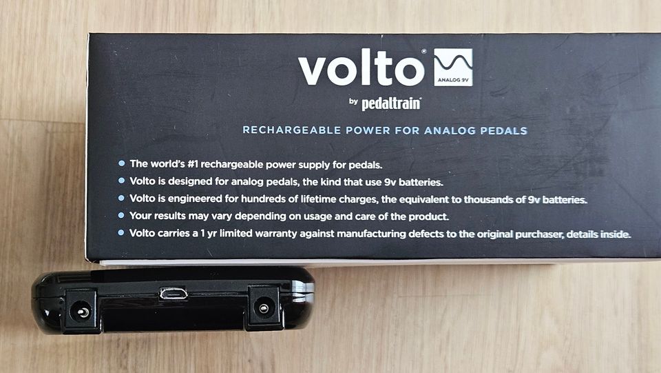 VOLTO pedaltrain – Akku-Netzteil für 9V-Gitarreneffekte in Heroldsberg