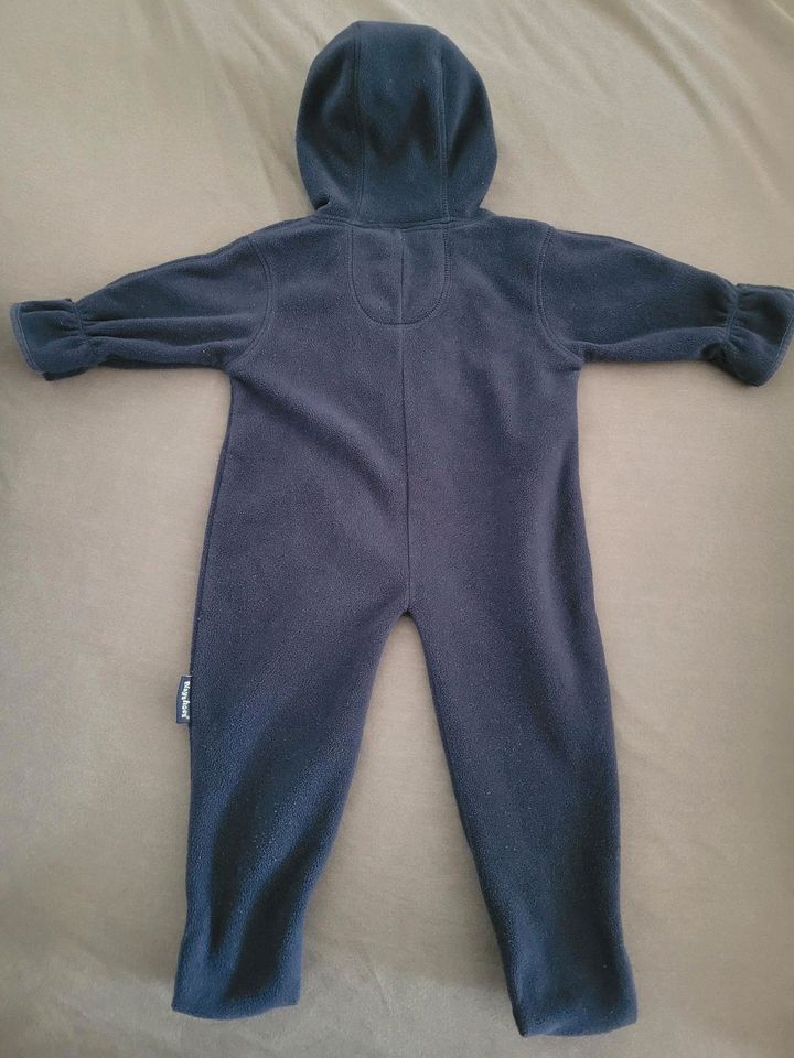 Fleeceoverall Baby Overall 80 Playshoes dunkelblau in Birenbach