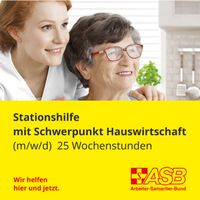 Stationshilfe mit Schwerpunkt Hauswirtschaft (m/w/d) Bayern - Volkach Vorschau