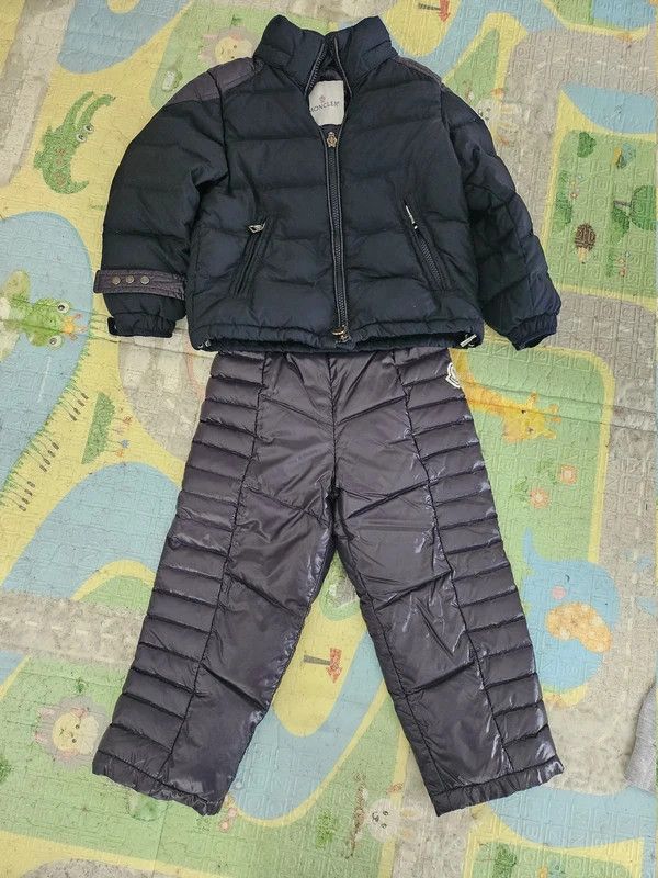 Moncler Jungen Schneeanzug Skijacke Skihose Gr. 5 Jahre 110 in Ensdorf