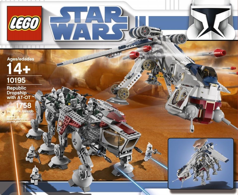 Lego 10195 REPUBLIC DROPSHIP Neu und original verpackt/versiegelt in Rudersberg