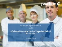 Küchenallrounder*in im Tagesbetrieb (8 bis 15 Uhr) | München München - Schwabing-Freimann Vorschau