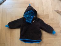 Finkid Teddy Pullover Zipefelkapuze braun  Hulivili 90/100 TOP Wandsbek - Hamburg Hummelsbüttel  Vorschau