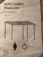 Sera Cabrio Pavillon 3 x 4 m Ersatzteile Kr. München - Ismaning Vorschau