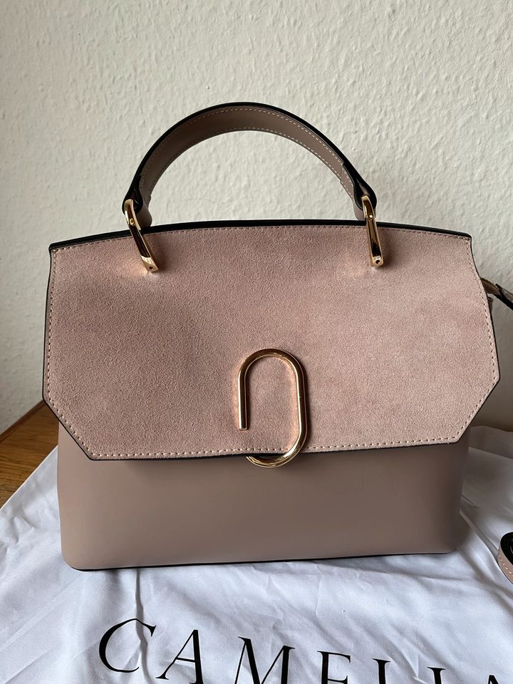 Camelia Roma Handtasche Rosa Gold Borsamano 0031 CA in Salzhausen