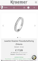 ✨Damen Freundschafts/Verlobungsring/Ring Krämer✨ Nordrhein-Westfalen - Witten Vorschau