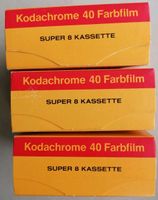 Super 8 Filme KODAK Kodachrome 40  original verpackt Neu Niedersachsen - Butjadingen Vorschau