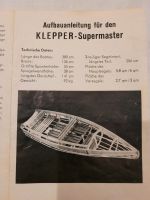 KLEPPER- Supermaster, Faltboot 1960 Niedersachsen - Gifhorn Vorschau