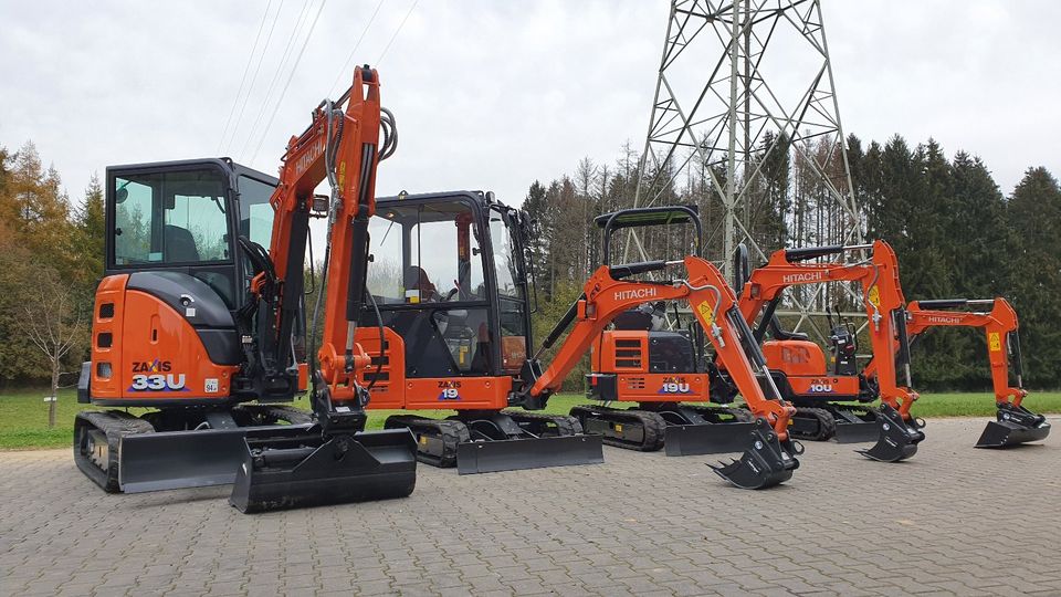 "Neu" Hitachi  ZX33U-6 Minibagger Kompaktbagger in Dierdorf