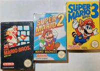 Super Mario Teil 1 2 3 NES Spiele Hessen - Darmstadt Vorschau