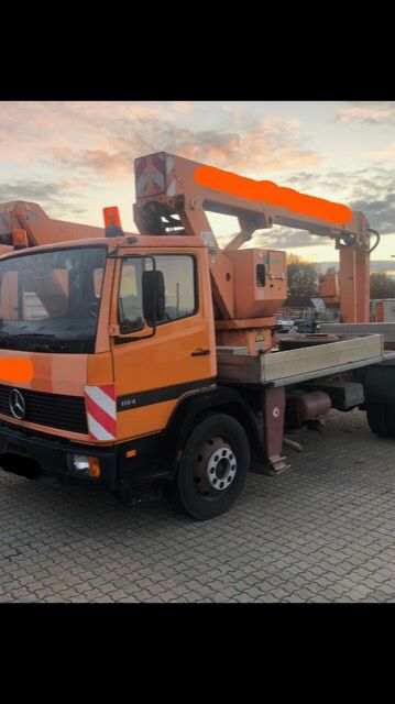 Mercedes Benz 1114 Hebebühne Mastkorb in Bad Muskau