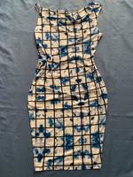 Asos Kleid asymmetrisch Abendkleid figurbetont blau weiß 42 L XL Frankfurt am Main - Sachsenhausen Vorschau