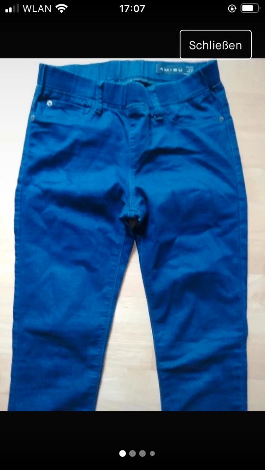Jeans/Jeggins M/38 blau in Hückelhoven