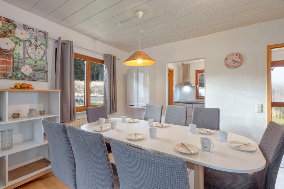 Ferienhaus Zoe für 9p - See, Wald, Sauna, WLAN in Kirchheim