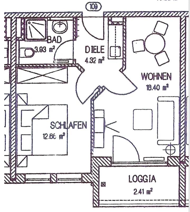 ***provisionsfrei*** Großzügige, helle 2-Zimmer-Wohnung in der Europa Residenz mit Balkon! in Bad Füssing