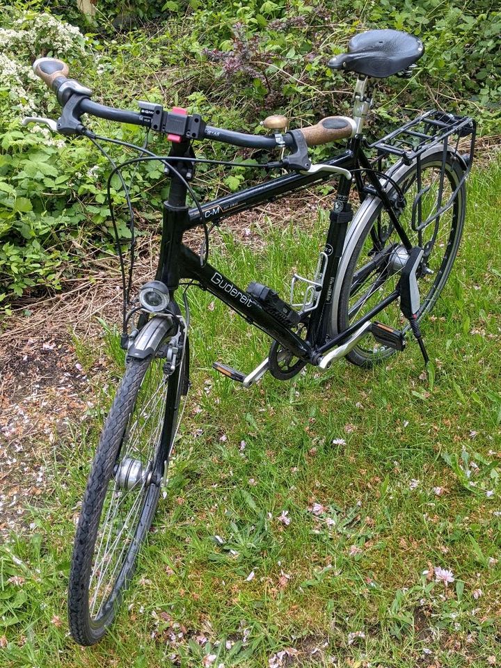 Herrenfahrrad Gudereit LC-M 28" RH 61 schwarz in Kiel