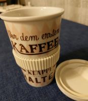 Kaffeebecher Vintage "Vor dem ersten Kaffee Klappe halten " Hessen - Babenhausen Vorschau