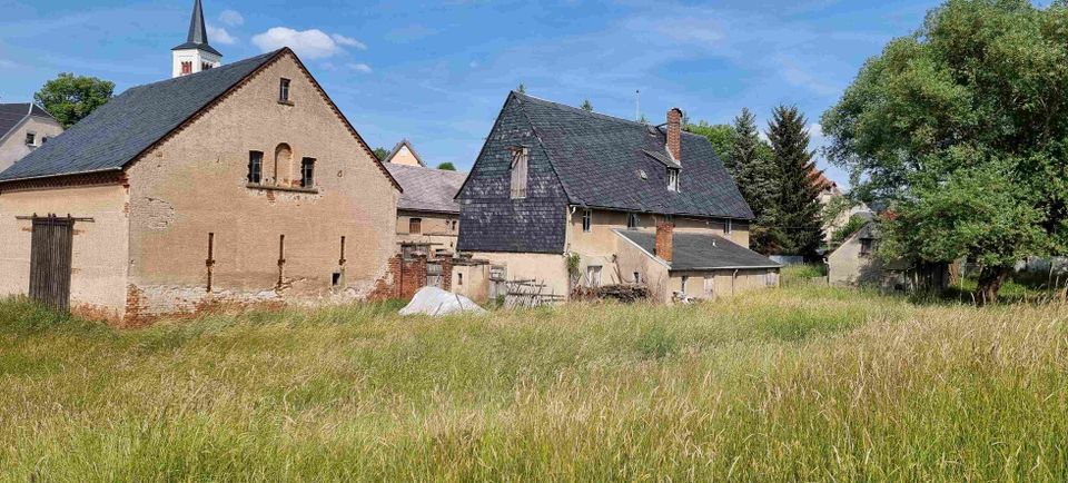Bauernhof/Bauland z.verk. ~8600m² Ortskern, Nähe Chemnitz-Zwickau in Callenberg b Hohenstein-Ernstthal