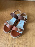 Tamaris Damen Sandalen Gr. 41 Vanilla/Cognac/braun/gold Baden-Württemberg - Leutkirch im Allgäu Vorschau