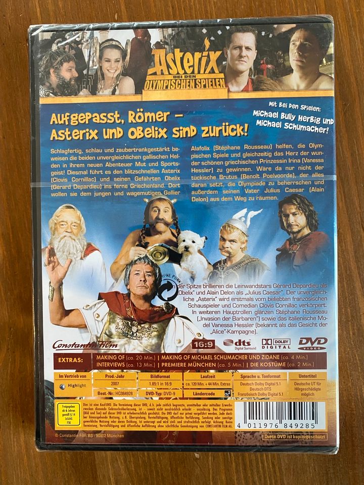 Asterix bei den Olympischen Spielen DVD Film NEU OVP in Waldheim