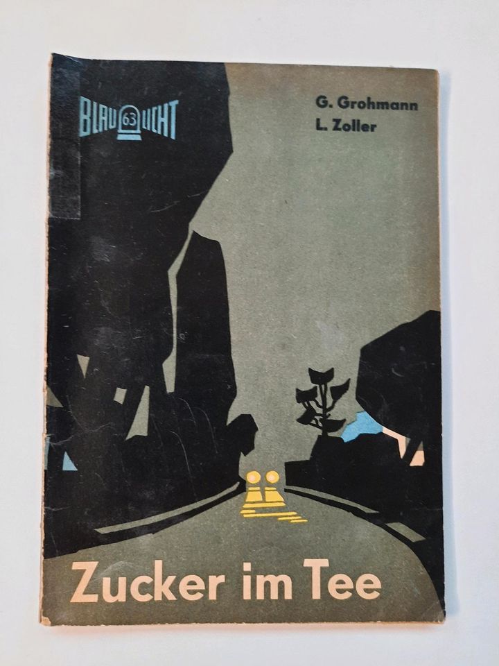 Zucker im Tee, Reihe: Blaulicht Nr. 63, Vintage DDR in Berlin