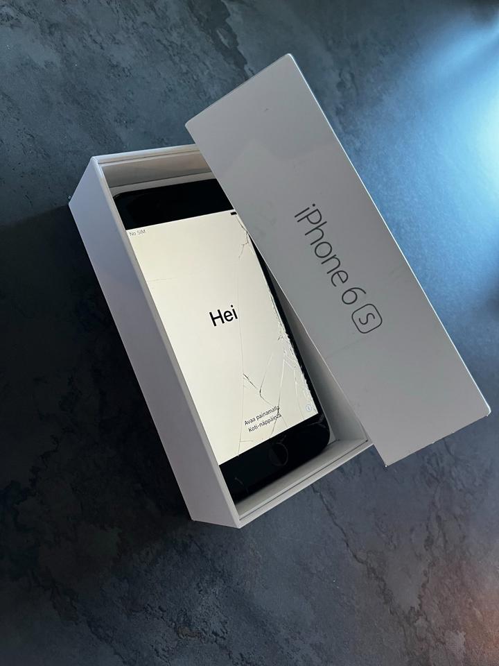 Apple IPhone 6s Space gray 64 GB (kaputte Scheibe) ohne Simlock in Essen Freisenbruch
